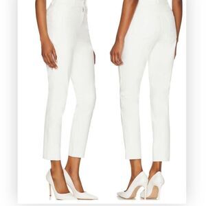 NWT Commando Faux Patent Leather Pant in White Size Small